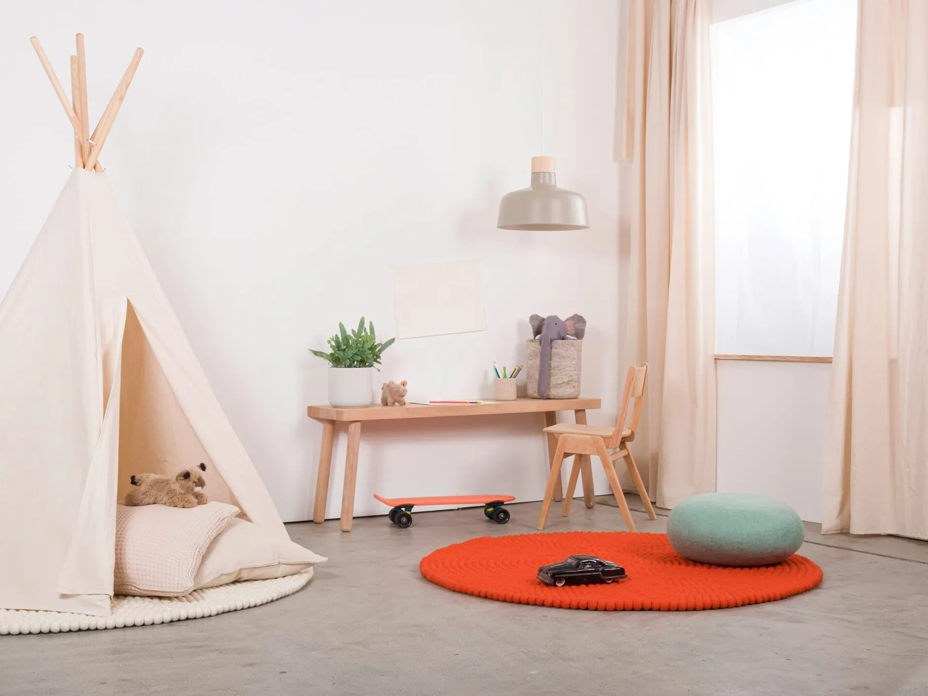 myfelt Filzkugelteppich Hot