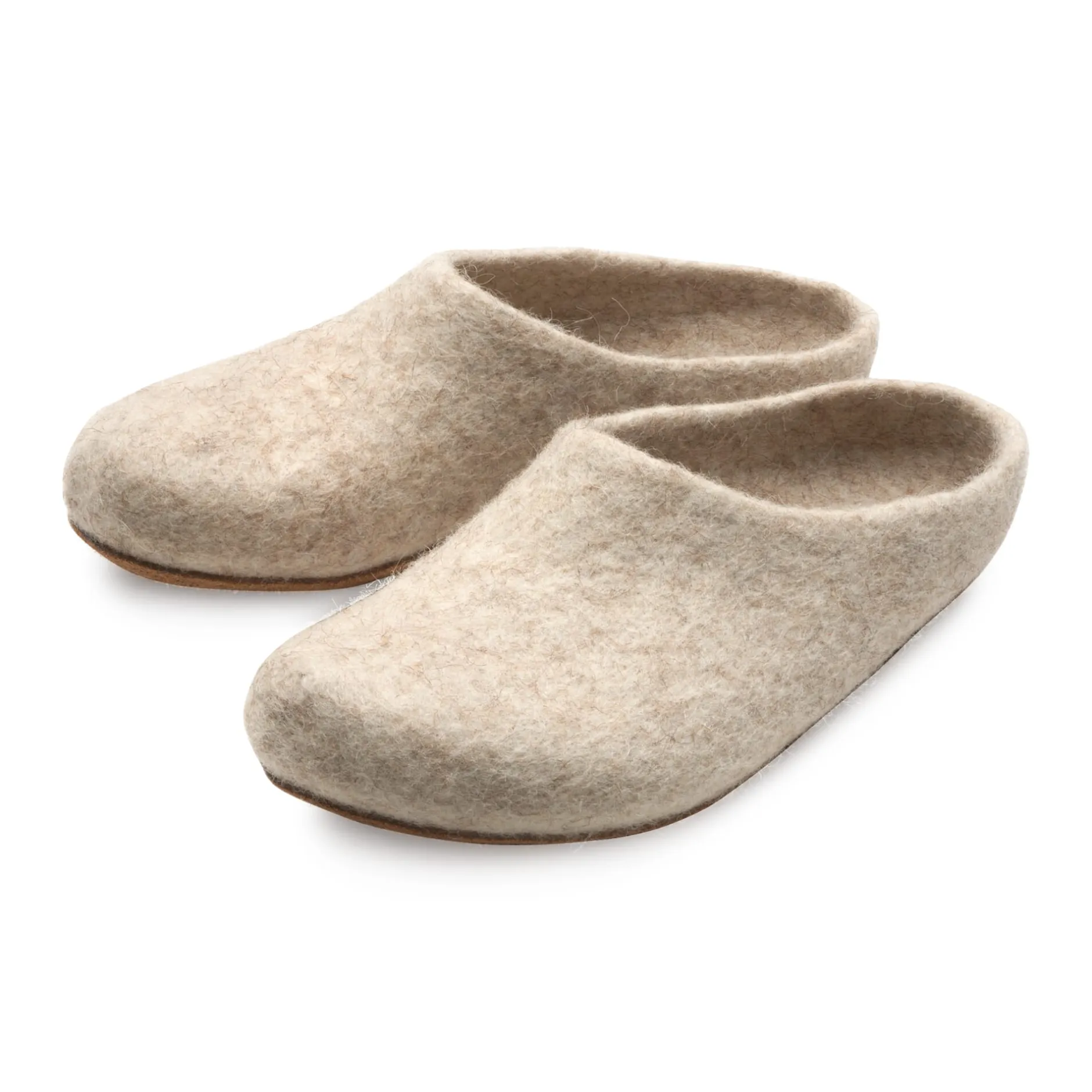 Gottstein Filzpantoffel Coburger Fuchsschaf Beige Hot