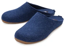 Haflinger Filzslipper Blau