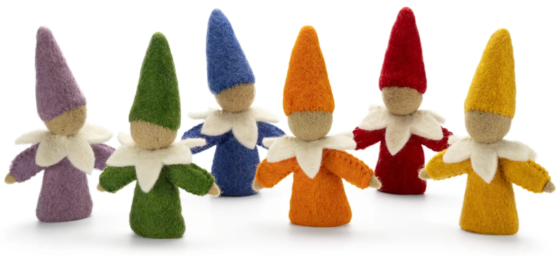 Én Gry & Sif Fingerpuppen Zwerge Filz Outlet