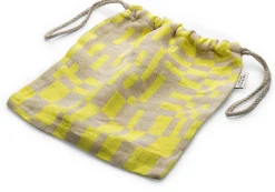 Lapuan Kankurit Finnischer Leinenbeutel Würfelmuster