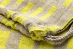 Lapuan Kankurit Finnischer Leinenbeutel Würfelmuster