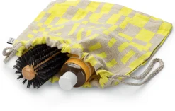 Lapuan Kankurit Finnischer Leinenbeutel Würfelmuster