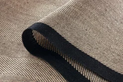 Lapuan Kankurit Finnischer Tischläufer Leinen Schwarz New