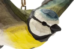 Wildlife Garden Fliegende Blaumeise Lindenholz handgeschnitzt Discount