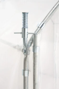 Brühwiler Maschinen Foliengewächshaus Stahlrahmen