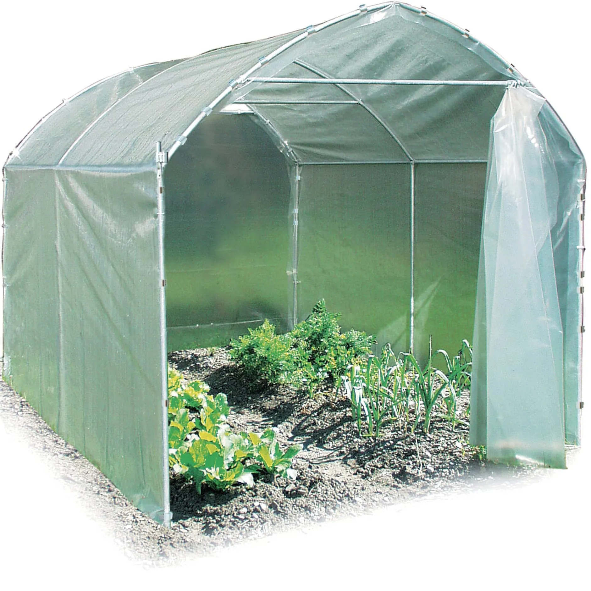 Brühwiler Maschinen Foliengewächshaus Stahlrahmen