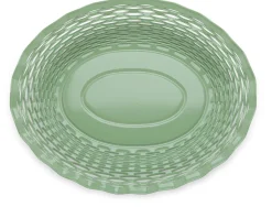 Roger Orfevre Französischer Brotkorb oval groß New