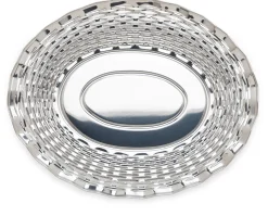 Roger Orfevre Französischer Brotkorb oval groß New