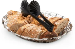 Roger Orfevre Französischer Brotkorb oval groß New