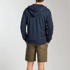 Armor lux Frottee-Kapuzenjacke Herren Blau Hot