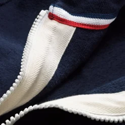 Armor lux Frottee-Kapuzenjacke Herren Blau Hot