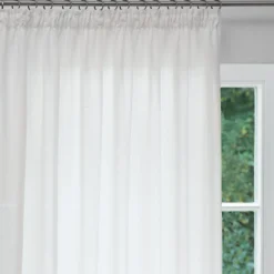 Leinenweberei Vieböck Gardine Reinleinen Sale