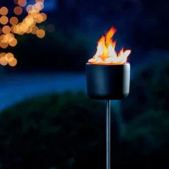 LEDA Gartenfackel Gusseisen Hot