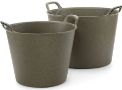 Albero Forte Composite Gartenkübel Recyclingmaterial Hot