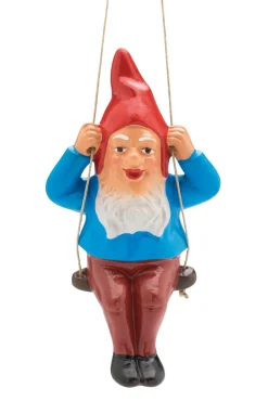 Zwergstatt Gräfenroda Gartenzwerg mit Schaukel Outlet