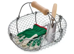 M.P.A. - Manufacture des Production Geflochtener Drahtkorb Hot