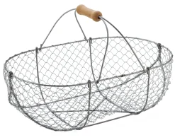 M.P.A. - Manufacture des Production Geflochtener Drahtkorb Clearance