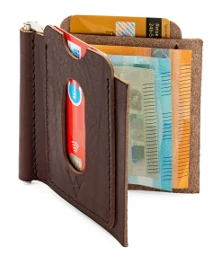 Ackermann Taschenmanufaktur Geldscheinklemme Leder Braun Sale