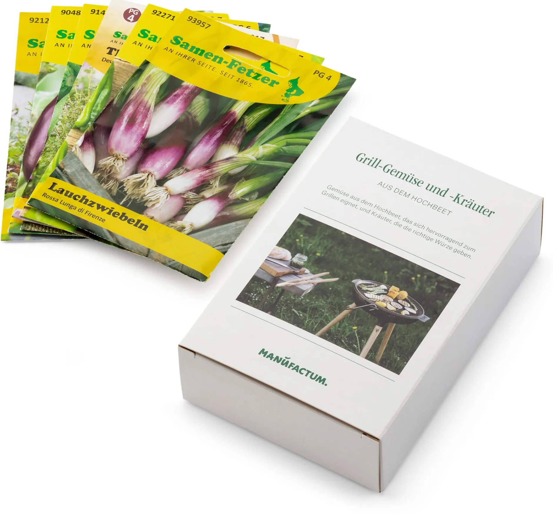 Manufactum Gemüse anbauen im Hochbeet - Gemüse und Kräuter zum Grillen Clearance