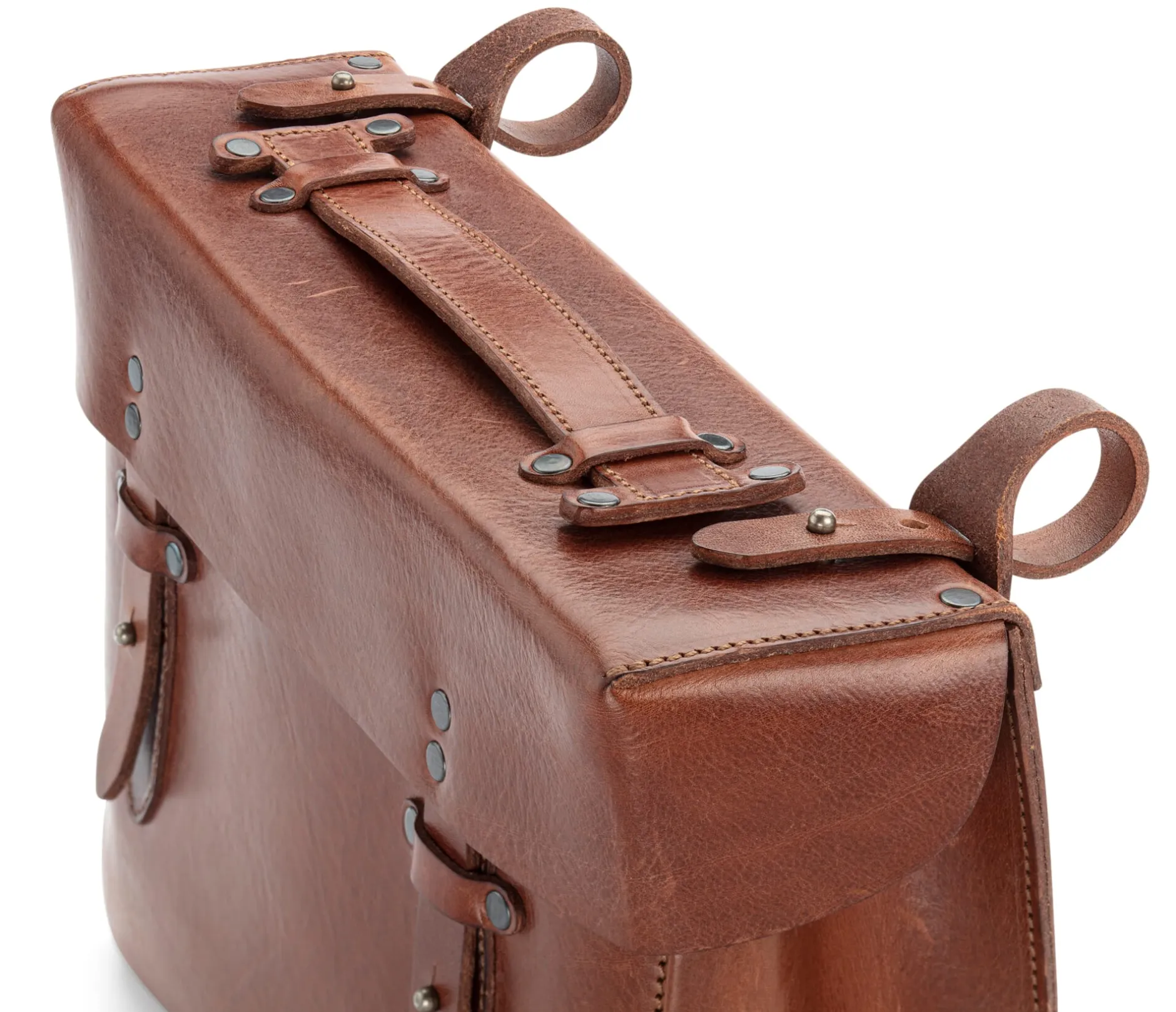 Greenbelts® Gepäckträgertasche Rindleder Discount