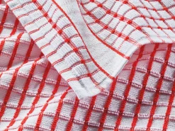 Herka Geschirrtuch Ftiergewebe Rot Sale