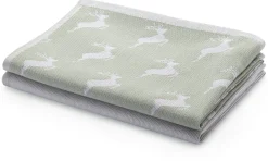 Framsohn Geschirrtuch Hirsch Grün Clearance