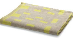 Lapuan Kankurit Geschirrtuch Leinen gewürfelt Gelb Hot