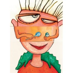 Kreewinkel Gesichter-Legespiel Auge, Nase, Mund Clearance