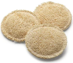 Iberica de Esponjas Vegetales Gesichtspeelingpads Luffa New