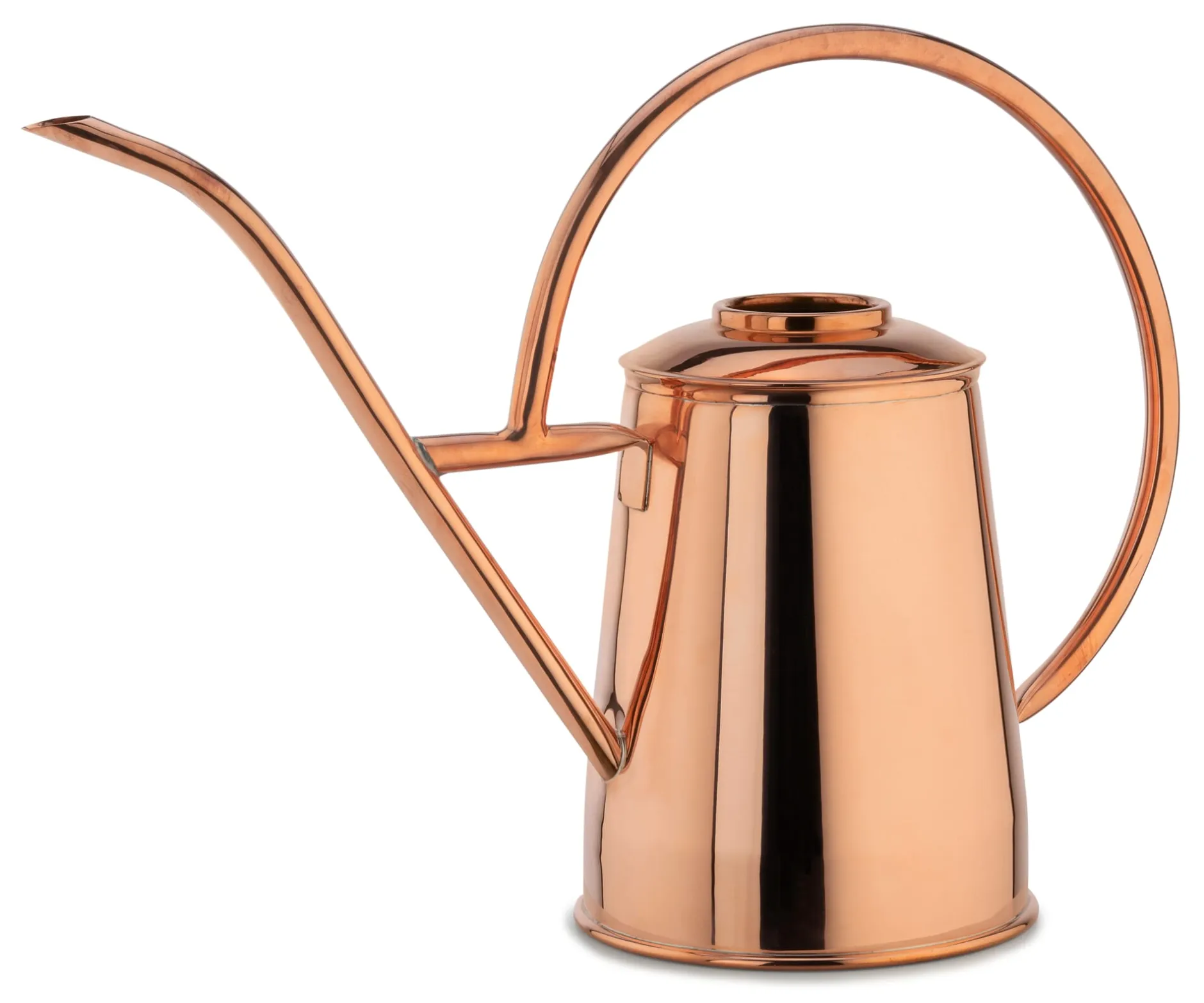 Güner Eksport Gießkanne Kupfer poliert groß