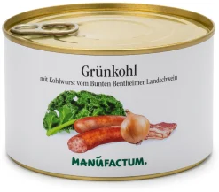 Manufactum Grünkohl mit Würstchen vom Bentheimer Schwein Hot