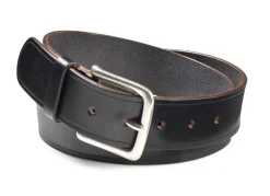 Kreis Ledermanufaktur Gürtel englisches Sattelleder Schwarz Best