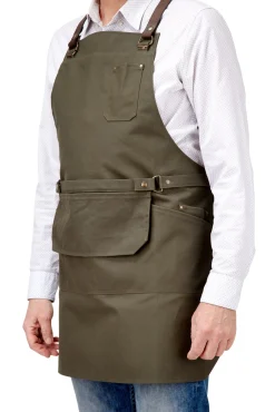 GUSSWERK Gärtnerschürze gewachste Baumwolle Discount