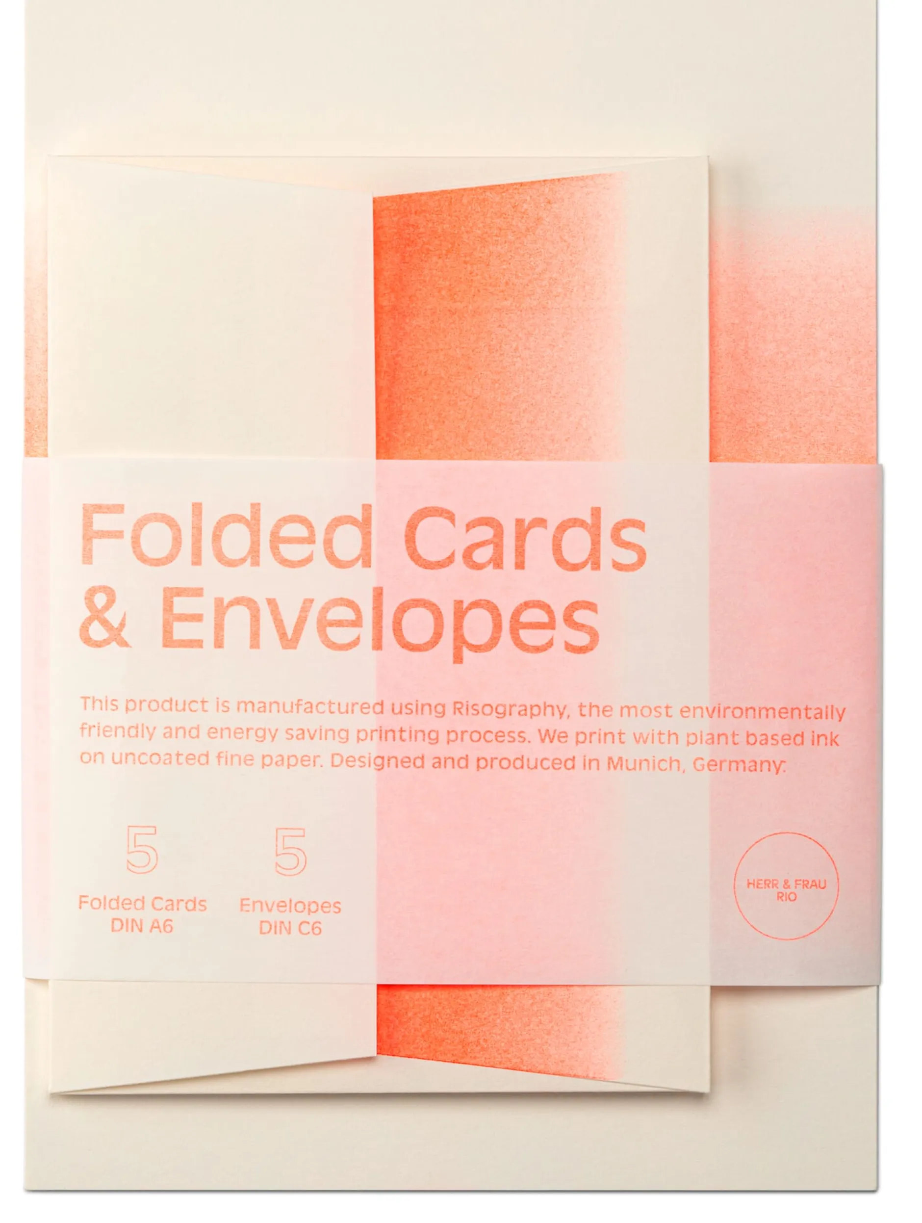 Herr & Frau Rio Grußkarten-Set Glow Online
