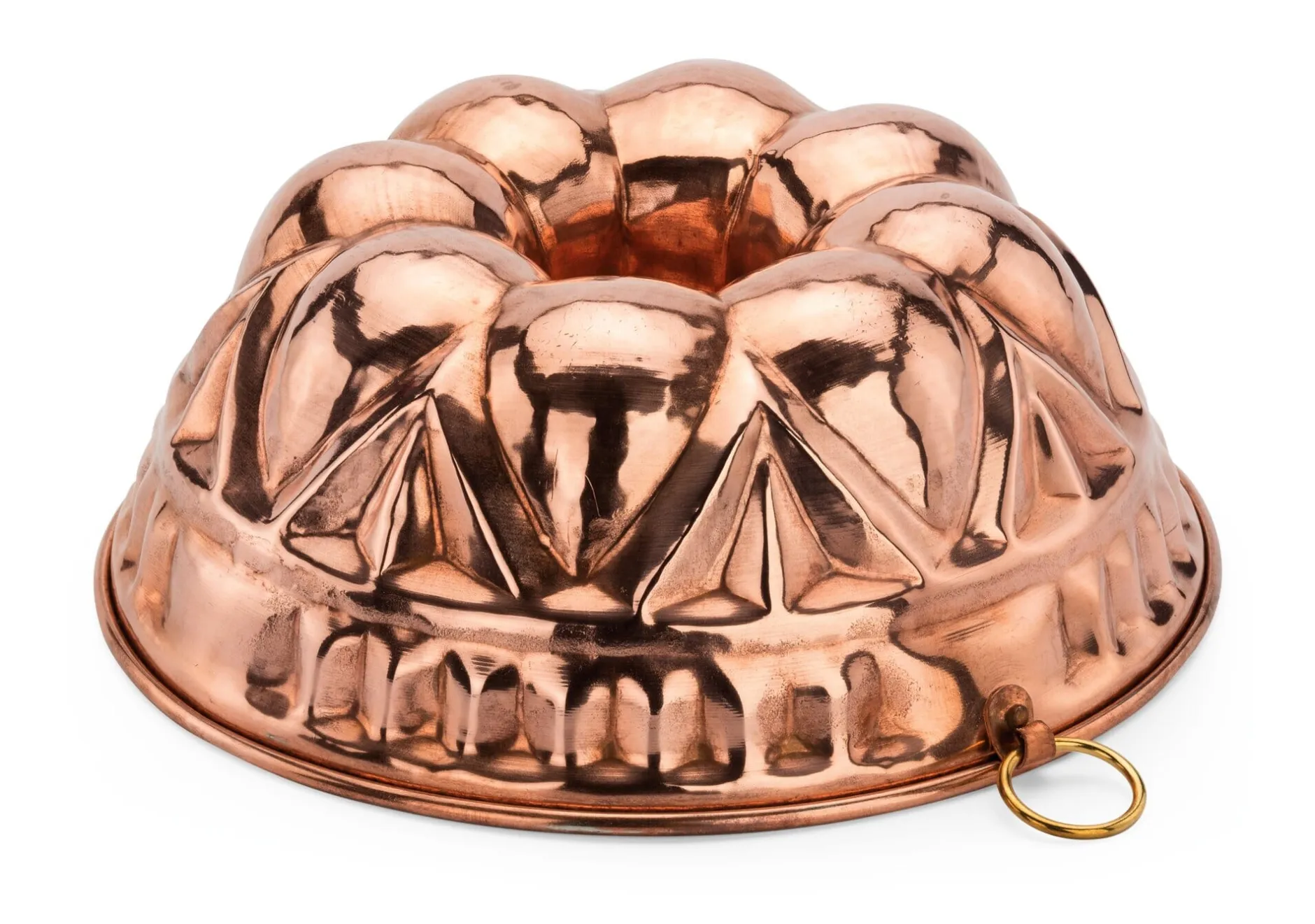 Cu Artigiana Gugelhupfform Kupfer verzinnt Online