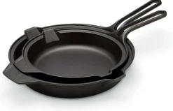 Victoria Gusseisenpfanne Signatur mit Doppelgriff Clearance