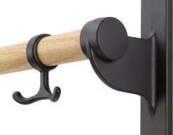 Essem Design Hakenleiste Aluminium und Eiche Sale