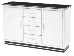 Müller Möbelfabrikation Halbschrank Stahlblech breit