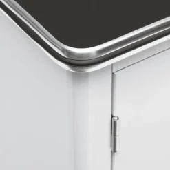 Müller Möbelfabrikation Halbschrank Stahlblech breit