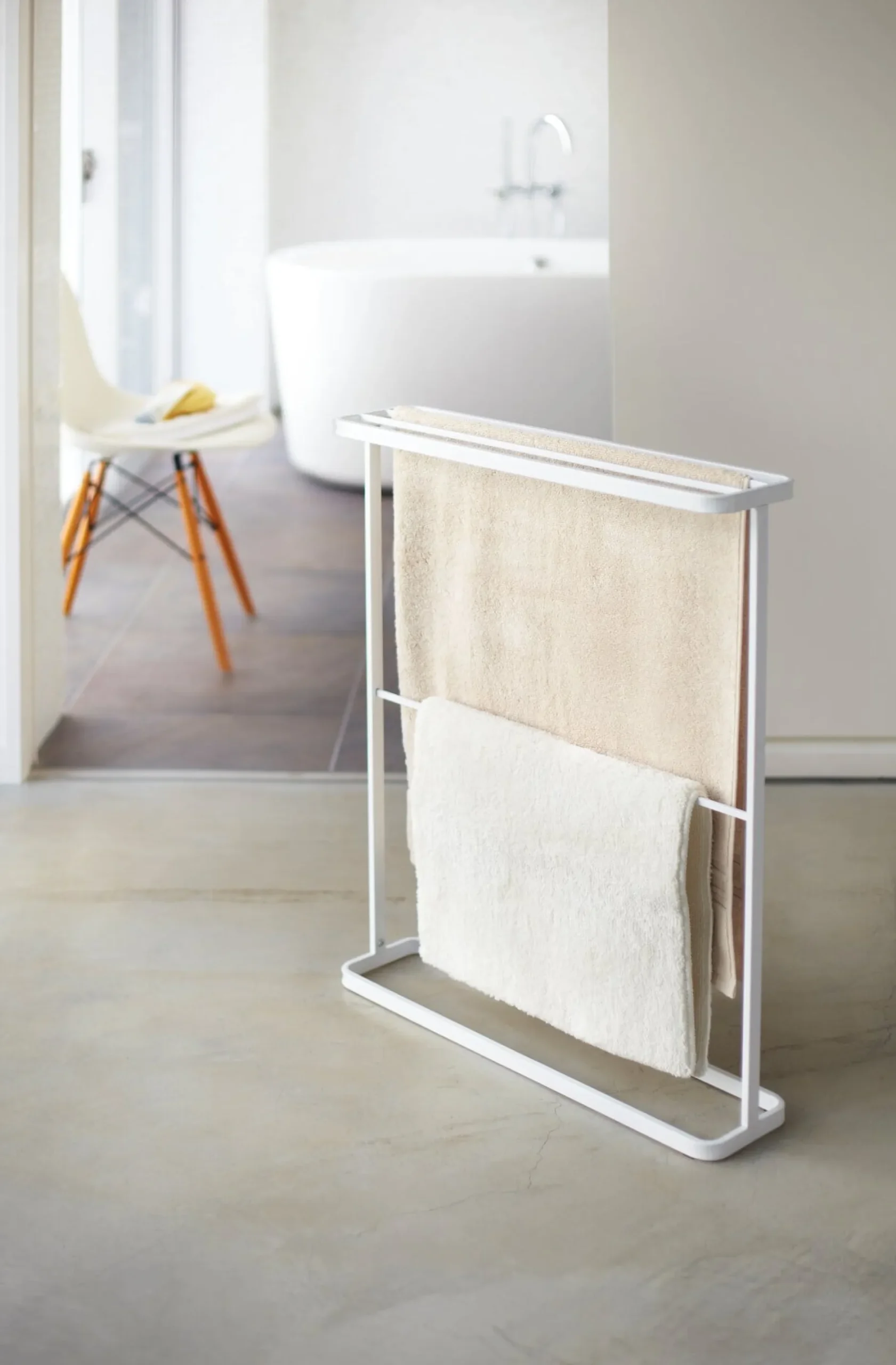 Yamazaki Handtuchhalter Tower Weiß New