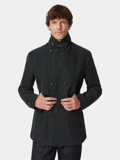 Hannes Roether Herrenjacke Doppelreiher Schwarz Discount