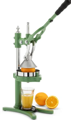 Zaksenberg Holit Hebel-Zitruspresse Hadarit mit Edelstahlpresskegel
