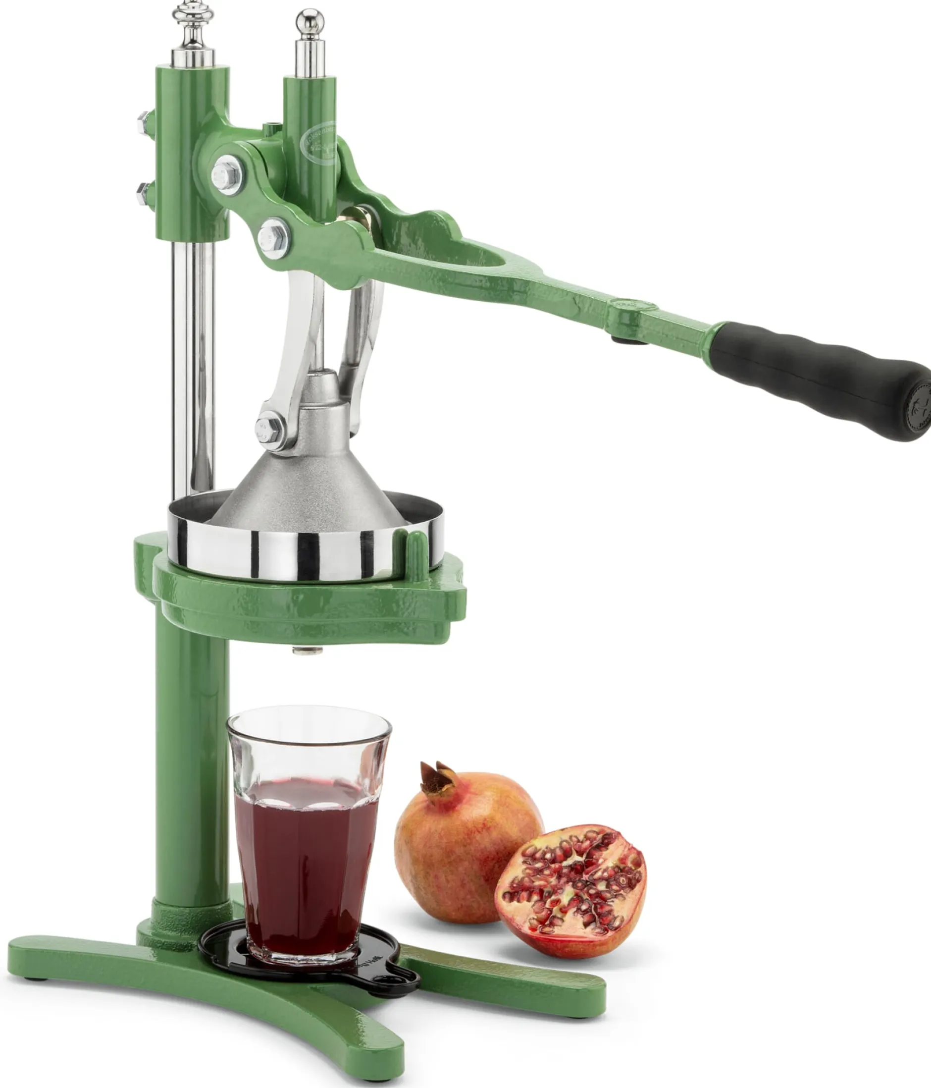 Zaksenberg Holit Hebel-Zitruspresse Hadarit mit Edelstahlpresskegel