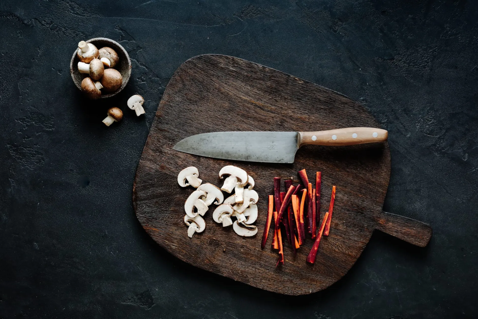 Robert Herder Herder Kochmesser K5 HRC 60 blaugepließtet Hot