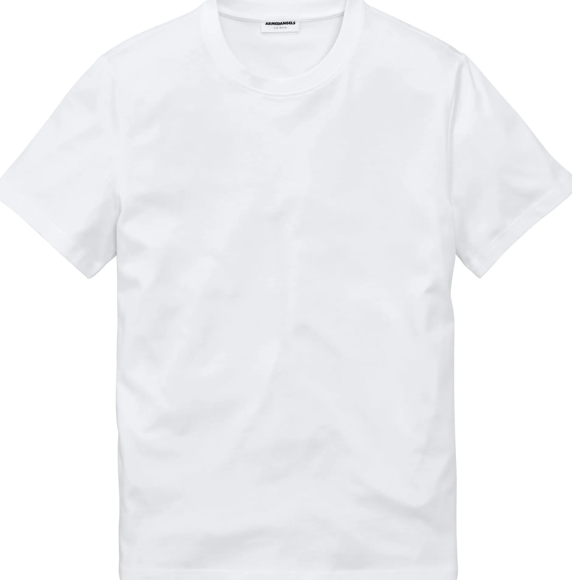 Armedangels Herren T-Shirt Baumwolle Weiß