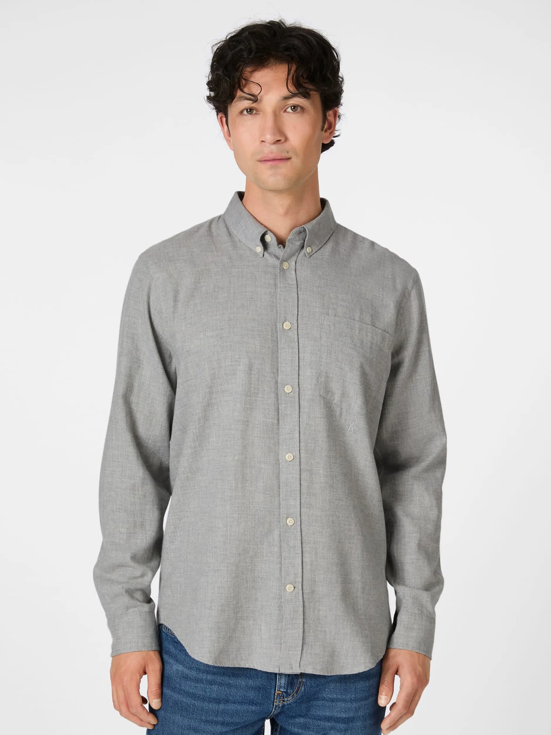 Armedangels Herren-Baumwollhemd Sale