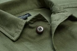 Pike Brothers Herren-Baumwolljacke 1962 Oliv Clearance