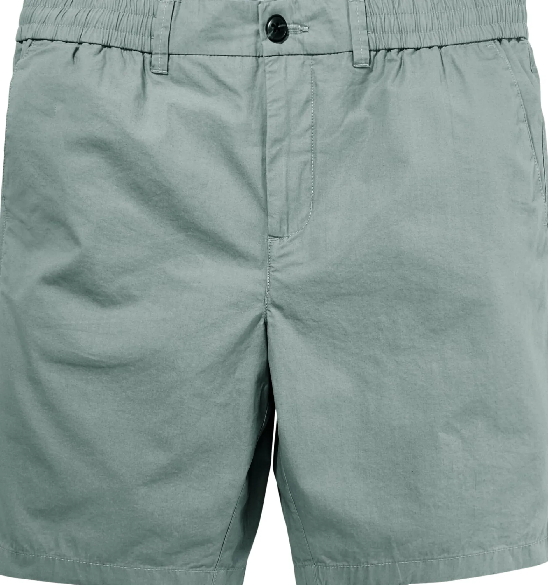 Knowledge Cotton Apparel Herren-Baumwollshorts Hellgrün Sale