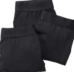 Knowledge Cotton Apparel Herren-Boxershorts Schwarz Hot